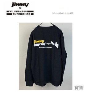 ジムニー×ウィルダネスエクスペリエンス ジムニーオフロードロングＴシャツ ブラック XL　813200　メンズ　アウトドア　ジムニー