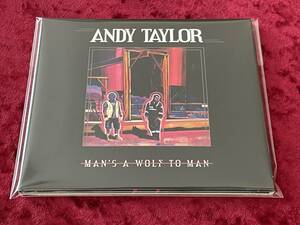 ★ANDY TAYLOR★紙ジャケット仕様★CD★MAN'S A WOLF TO MAN★アンディ・テイラー★DURAN DURAN★デュラン・デュラン★