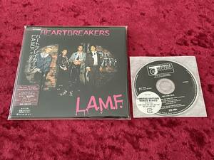 ★ハートブレイカーズ★紙ジャケット★CD+8㎝CD★L.A.M.F. ザ・ロスト'77ミックス★日本盤★帯付★JOHNNY THUNDERS & HEARTBREAKERS★