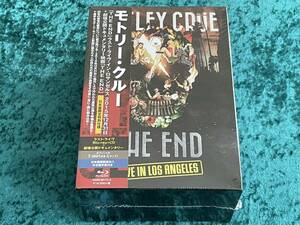 ★モトリー・クルー★2Blu-ray+CD★完全限定BOX/Tシャツ付(未開封)★THE END LAST IN LOS ANGELES/ドキュメンタリー映画★MOTLEY CRUE★