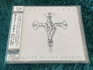 ★モトリー・クルー★SHM-CD+DVD★初回生産限定盤★セインツ・オブ・ロスアンゼルス★日本盤★帯付★MOTLEY CRUE★SAINTS OF LOS ANGELES★