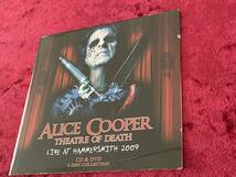 ALICE COOPER/CD+DVD/THEATRE OF DEATH LIVE AT HAMMERSMITH 2009/アリス・クーパー/シアター・オブ・デス ライヴ・アツト・ハマースミス _画像4