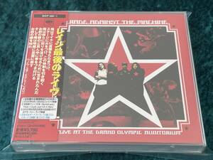 ★レイジ・アゲインスト・ザ・マシーン★CD+DVD(サンプル盤)/LIVE AT THE GRAND OLYMPIC AUDITORIUM/日本盤/帯付/RAGE AGAINST THE MACHINE