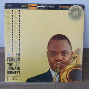 Columbia【 CS 8009 : J.J. In Person 】2eye / The J.J. Johnson Quintet