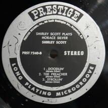Prestige【 PRST 7240 : Plays Horace Silver 】Shirley Scott_画像3