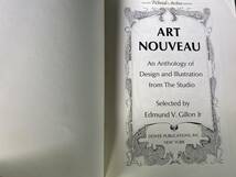 洋書　ART NOUVEAU An Anthology of Design アールヌーボー　デザイン　図案集_画像2