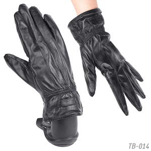 [ postage our company charge ]book@ leather gloves [ high class ram leather use lady's leather gloves ]L size TB-014