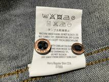 DR.DENIM JEANS MAKERS ドクターデニム デニム素材の長袖シャツ 濃いインディゴブルー系 SMALL 中古品_画像8