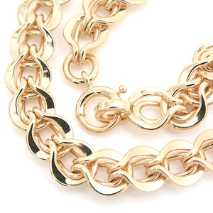  Tiffany bracele unisex design chain bracele yellow gold TIFFANY 14KYG used 