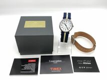 1004-013S⑯22034　腕時計 TIMEX タイメックス T2P142 ウィークエンダー セントラルパーク クォーツ 箱・付属品付き_画像7