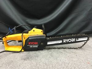 1101-252MK⑤22238 工具　チェンソー　通電未確認　チェーン外れ有　RYOBI　リョービ　CS-295S　　480ｍ/min