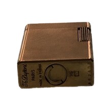 エステーデュポン ライン1L ラージ ガスライター ゴールドカラー ローラー式 S.T.Dupont 人気ブランド フランス製 喫煙具 現状品 J1079_画像5