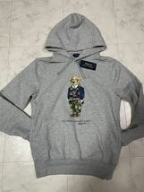 新品　ポロラルフローレン スウェットパーカー Hooded BEAR 裏起毛_画像5