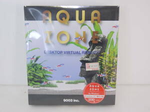 179 未開封 9003 AQUA ZONE for Windows 2DDｘ6 ウィンドウズ版 ソフトウェア PCゲーム