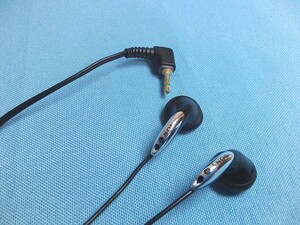 SONY イヤフォン MDR-E837 　 2.5mmステレオ超ミニプラグ ★動作品