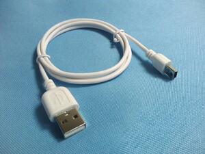 ミニUSBケーブル USB2.0 長さ約80cm Aタイプ-miniBタイプ ★定形外送料140円可