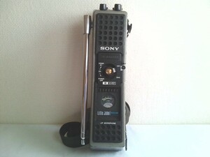 SONY/ソニー　ICB-650　トランシーバー　500ｍW　CB無線機　ハンディ　Little John　LIP MICROPHONE　★現状ジャンク