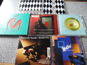 鈴木雅之 美品ベスト３CD MARTINI 1＋2 マティーニ マーティン ミディアムスロウ MIDIUM SLOW 検ラッツアンドスター RATS&STAR 送料無料