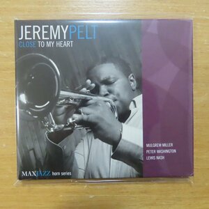 610614040325;【CD/MAXJAZZ】JEREMY PELT / CLOSE TO MY HEART　MXJ-403