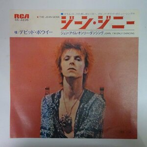 18038289;【国内盤/7inch】デビッド・ボウイー David Bowie / ジーン・ジニー The Jean Genie