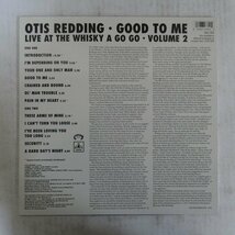 46046976;【UK盤】Otis Redding / Good To Me - Live At The Whisky A Go Go - Volume 2_画像2