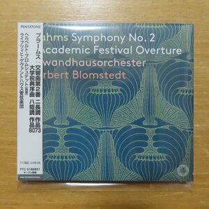 827949085161;【CD/独盤】ブロムシュテット / ブラームス:交響曲第2番＆大学祝典序曲