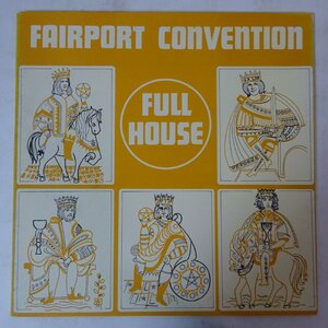 10014533;【美盤/UK盤/初期ピンクリム/マト両面5U/テクスチャージャケ】Fairport Convention / Full House