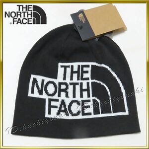 The North Face 新品 ノースフェイス リバーシブル ハイライン ビーニー キャップ フリー ブラック/ホワイト メンズ レディース ニット帽