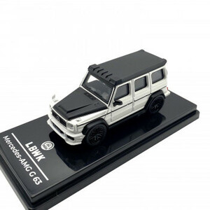 JADI Liberty walk AMG G63 white 1/64 scale PGPA55161