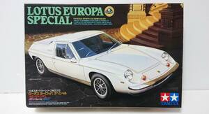 未組立 当時物　タミヤ　LOTUS EUROPA SPECIAL ロータス ヨーロッパ スペシャル フルディスプレイ スポーツカーシリーズ No.212 