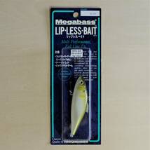 未開封 Megabass LIP LESS BAIT リップレスベイト SG AYU 80m/m SS スローシンキング 14g 1/2oz まとめて取引同梱可_画像1