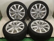 7分山 ブリヂストン TURANZA T001 225/45R17 91W ゴルフ7.5純正アルミ 17x7J +49 5H 112 ハブ径57ｍｍ 4本 ノーマルタイヤ_画像1