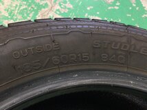 8～9分山 ナンカン COPSAFA 185/60R15 84Q 2019年 4本 スタッドレスタイヤ　_画像9