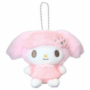 ◆新品　マイメロディ　My Melody　ミニぬいぐるみ　ボールチェーンマスコット〈おうちパジャマ〉サンリオ　sanrio