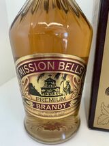 未開栓☆MISSION BELLS（ミッションベルズ）プレミアム ブランデー 750ml　40％　外箱付属_画像2