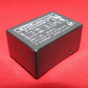 OZ01 TDK 電源ライン用EMCフィルタ【ZJG2206M-P】250V 6A 未使用新品