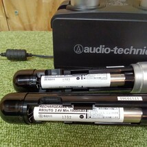 audio-technica 赤外線ワイヤレスマイクATIR-T88×2　2連装充電器BC700×1 no.4_画像6