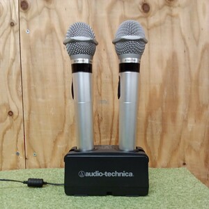 audio-technica 赤外線ワイヤレスマイクATIR-T88×2　2連装充電器BC700×1 no.4