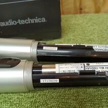 audio-technica 赤外線ワイヤレスマイクATIR-T88×2　2連装充電器BC700×1 no.5_画像5