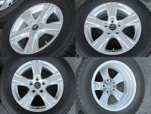 215/65R16インチ 6.5J +33 トヨタ純正 中古 2022年 国産 グッドイヤー アイスナビ7 ヴェルファイアハイブリッド アルファード エスティマ_画像3