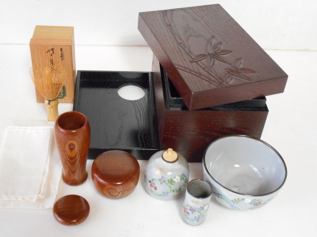 2023年最新】ヤフオク! -茶箱(木工、竹工芸)の中古品・新品・未使用品一覧