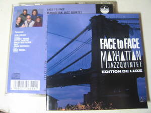 無傷日本CD マンハッタン・ジャズ・クインテット Face To Face Edition De Luxe / Manhattan Jazz Quintet/z