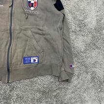 Champion チャンピオン 90s 90年代 スウェット パーカー サイズ150 グレー 灰色 キッズ 子供服 トップス 最落なし （V8）_画像5