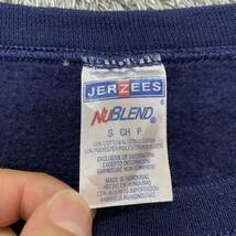 JERZEES ジャージーズ スウェット トレーナー サイズS ネイビー 紺色 メンズ トップス 最落なし （N9）_画像6