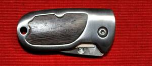 No.2785-3K Mini Mini Knife・ミニナイフ。ココボロ柄・Stainless steel blade：35っｍ・Closed:55mmpen・Open；90mm