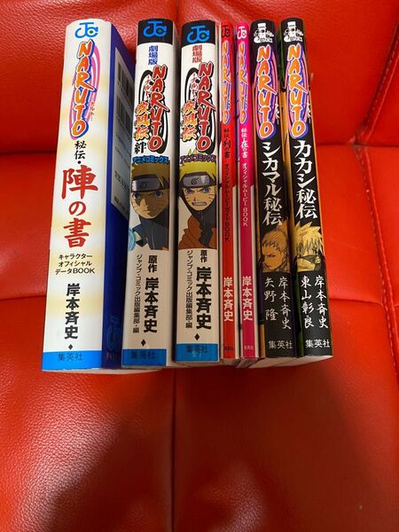 NARUTO疾風伝　劇場版コミックセット、おまけつき