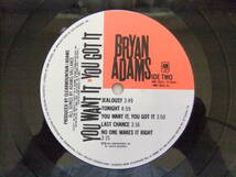 ブライアン・アダムス「ジェラシー」BRYAN ADAMS / YOU WANT IT GOT IT AMP-28041_画像5