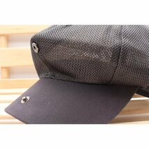 キャスケット帽子 通気 綿ツバ メッシュキャップ ハンチング帽子 56㎝～60㎝ メンズ ・レディース GY 春夏 KC16-3_画像5