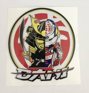 ST-005 ARAI PEDROSA SAMURAI アライ ペドロサ サムライ 侍　MotoGP 26 ヘルメット オートバイ 3M ステッカー 反射剤入り