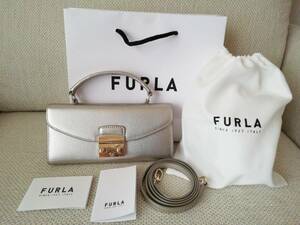 ◆新品◆フルラ/FURLA メトロポリス ミニ タンショルダーバッグ 財布 スマホケース 旅行 斜めがけ 